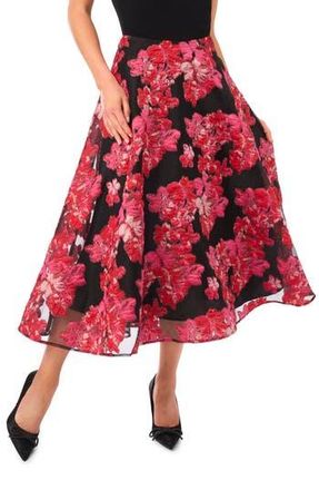 Ted Baker Fiona Floral Brocade Midi Skirt in Legacy Pink at Nordstrom Rack, Size Medium