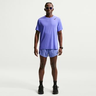 Nike Mens AeroSwift Dri-FIT ADV 4 Brief-Lined Running Shorts in Blue | FN3352-570