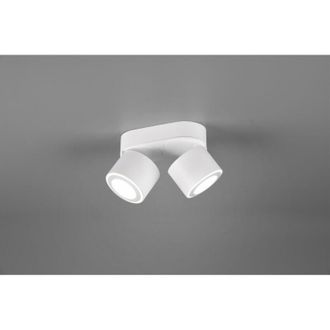 Trio Plaf&oacute;n 2 Led Spot Doble Emisi&oacute;n L18 Cm Taurus Black Lighting