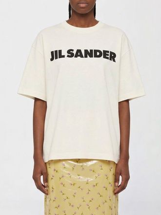 Jil Sander T-shirts in cotone con logo Jil Sander
