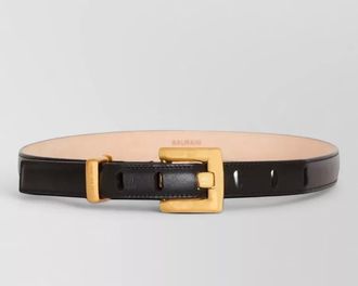Balmain anthem calfskin belt adjustable length