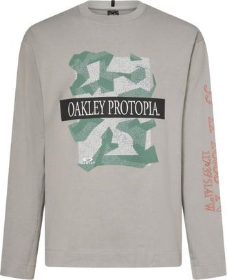 Oakley MTN Ridge L/S Tee Longsleeve f&uuml;r Herren | grau