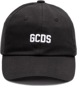 GCDS Zwarte Hoeden & Mutsen voor Stijl - unisex - Petten - Zwart - ONE Size - Accessoires