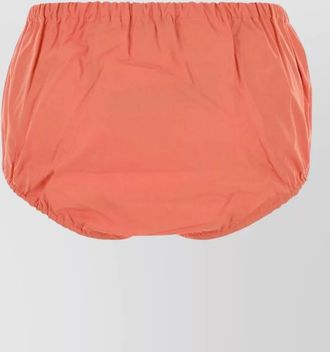 Prada poplin shirt set buttoned pockets waistband