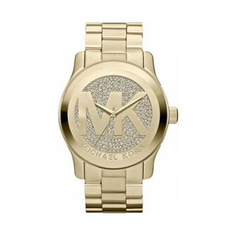 Michael Kors Accessoires, Dames, Geel, ONE Size, Runway Mk 5706 Horloge