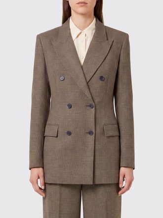 P.A.R.O.S.H. P. A.R. O.S. H. Blazer doppiopetto slim fit in misto lana a quadri