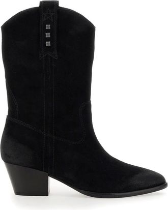 Ash Hooper Laarzen - Dames - Schoenen - Zwart - Maat: 36 EU Leer