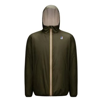 K-Way K-Way, Light Jackets, male, Green, Size: XL WMR Green Blackish Giubbotto