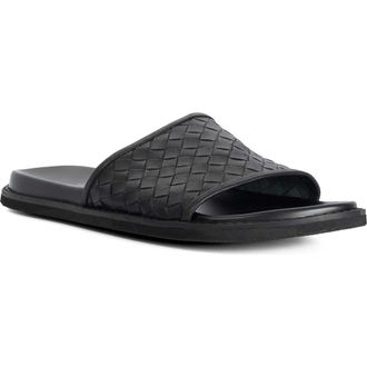 Dune London Ivar Slide Sandal in Black at Nordstrom, Size 11Us