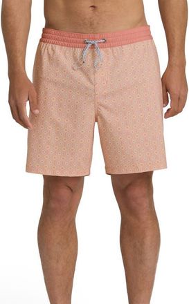 Billabong Good Times Layback Swim Trunks in Vintage Pink at Nordstrom, Size Xx-Large