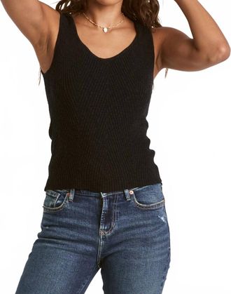 Dear John Denim Neomi Decollete Tank In Black