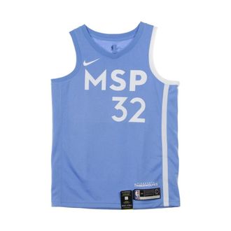 Nike Sportswear, male, Blue, Size: XL Basketball Swingman Jersey Karl-Anthony Towns