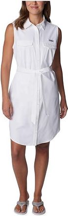 Columbia Sun Driftertm Woven Dress II Womens Clothing White : MD, Polyester