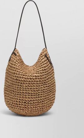J.W.Anderson raffia small tote bag