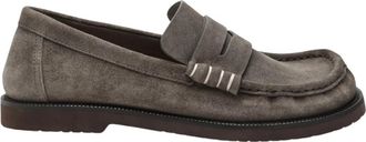 J.W.Anderson Loafer Mocassin R/S M - Heren - Loafers - Grijs - 41 EU - Leer - Schoenen
