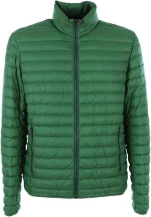 Colmar Jassen, Heren, Groen, M, Polyester, Groene Gewatteerde Jas