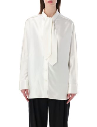 Bottega Veneta White None Solid Shirt