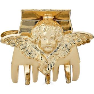 Epona Valley Cherub Claw Clip in Gold at Nordstrom