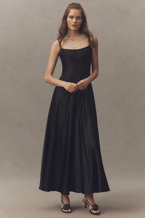 Mare Mare Emmy Satin Corset Maxi Dress