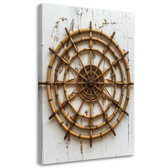 Feeby Cuadro En Lienzo, Zen Spa Orient Shabby Chic, 80x120
