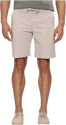 HUGO BOSS Heren, Korte broeken, Beige, Maat: W35 Katoen