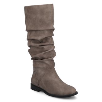 Journee Collection Womens Pennie Knee High Casual Slouchy Boots