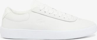 Lacoste Womens Baseshot Evo Trainers in White Leather - Size UK 7.5