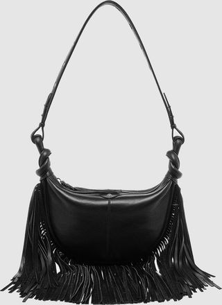 CLARIS VIROT Sac Mini Chris Nappa Noir