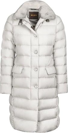 Moorer Jassen, Dames, Beige, 2Xs, Leer, Vetiver-S3