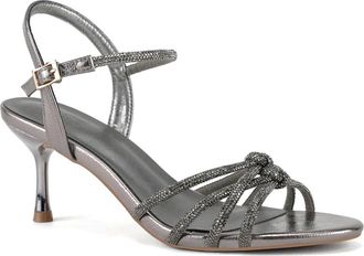 Unze Women CIRILA Shimmery Backstrap Sandals UK Size 3-8