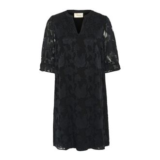 Cream Cryana Dress - female - Cream - Short Dresses - Black - 2XL - Dresses