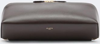 Alaia Ala&iuml;a Delta Small leather clutch
