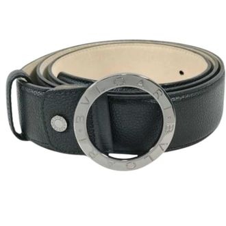 Bulgari Pre-owned Belts, male, Black, Size: ONE SIZE Pre-owned Standard belt