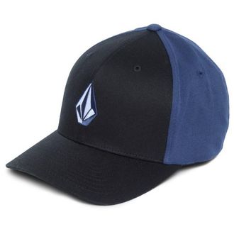 Volcom Full Stone Flexfit Hat Cap f&uuml;r Herren | schwarz/blau