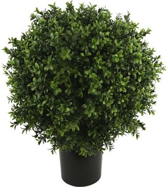 Creative Displays Inc. Rustic Hydrangea Fall Wreath With Uv-Rated Outdoor Boxwood Drop-Ins