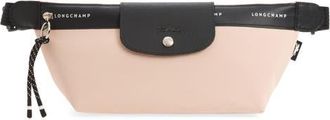 Longchamp Le Pliage Energy Recycled Nylon Belt Bag in Nude at Nordstrom