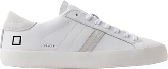 D.A.T.E. Hill Low Calf Sneakers in White