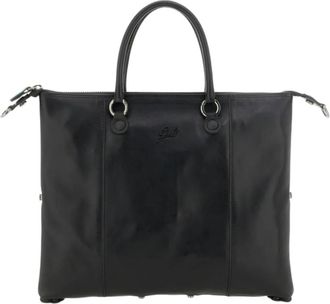 Gabs Convertible Leren Tote Tas - Dames - Shoppers - Zwart - ONE Size - Katoen - Tassen