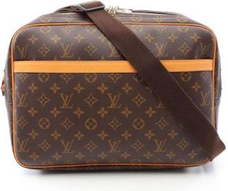 Louis Vuitton Tweedehands Canvas Louis Vuitton tassen - Dames - Vintage Schoudertas - Bruin - ONE Size - Vintage
