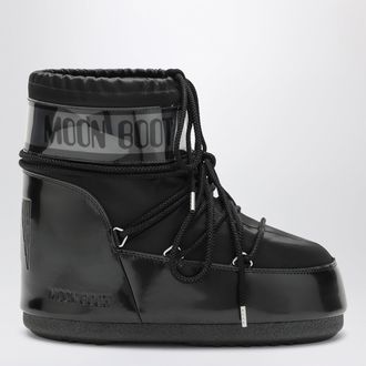Moon Boot Black Icon Low Glance boots