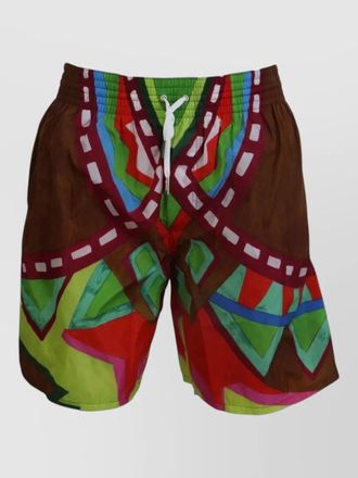 Dsquared2 geranium girdle beachwear bikini bottom trunks