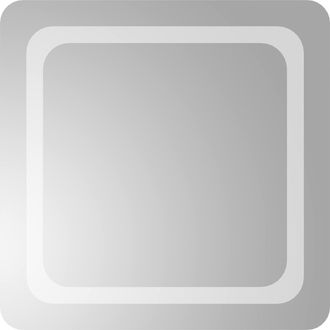 vidaXL Espejo De Ba&ntilde;o Led Transparente 50 X 50 Cm Vidrio Templado Vidaxl