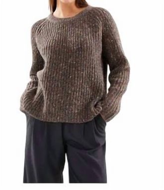 See U Soon Brian Pullover Sweater In Brown Multicolor