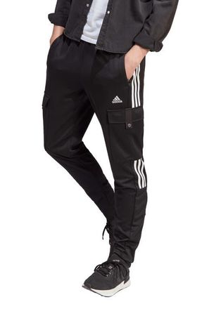 adidas Sportswear Tiro Cargo Track Pants in Black/White at Nordstrom, Size Large R