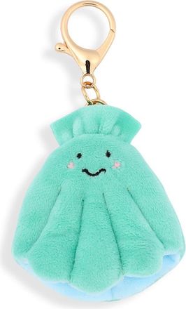 Leith Stuffed Shell Bag Charm in Teal Multi- Gold at Nordstrom Rack