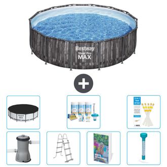 Bestway Piscina Bestway Steel Pro Max Redonda - 427x107 Cm - 8-piezas S574