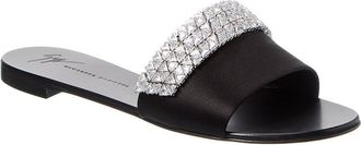 Giuseppe Zanotti Roll Satin Sandal