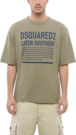 Dsquared2 Olive Crew Neck T-Shirt
