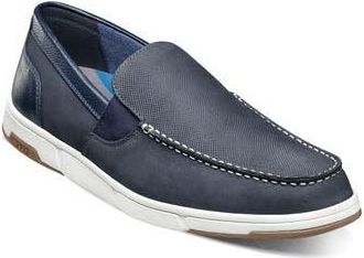 Nunn Bush Luca Moc Toe Venetian Loafer in Navy Multi at Nordstrom Rack, Size 11.5