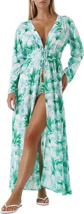 Melissa Odabash Farrah Maxi Open Kaftan